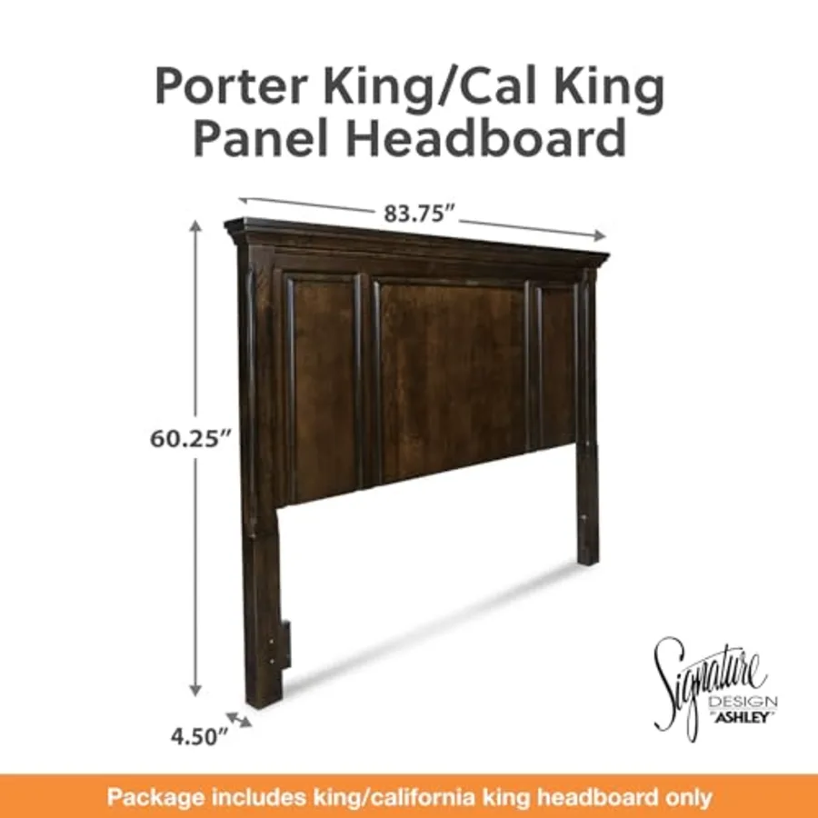 King/Cal King Panel Headboard Only view 3