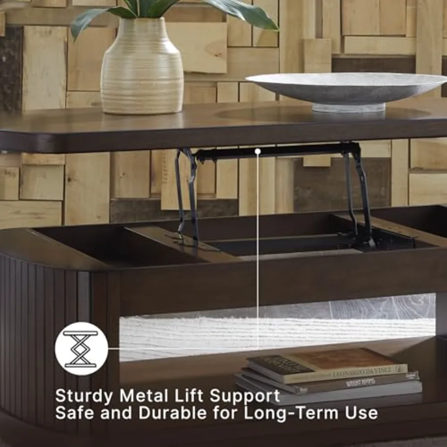 Korestone Lift-Top Coffee Table view 5