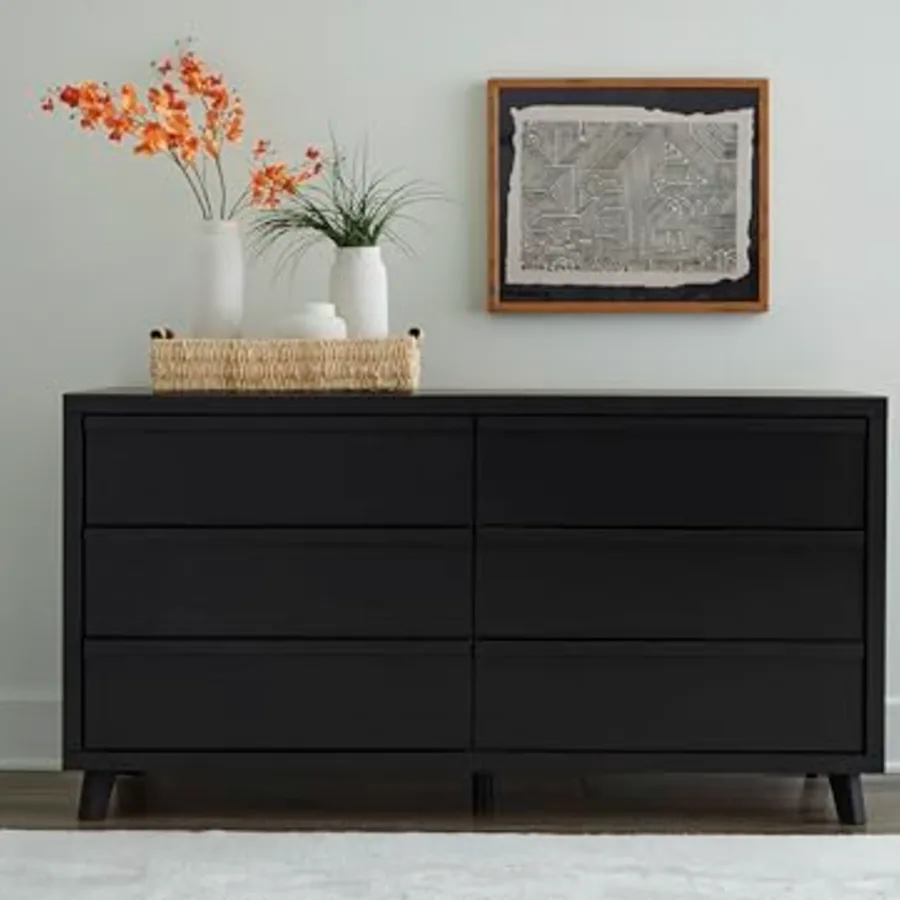 Large 6 Drawer Dresser for Bedroom view 2
