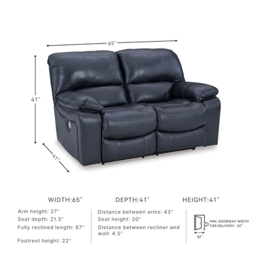 Leesworth Power Reclining Loveseat view 3