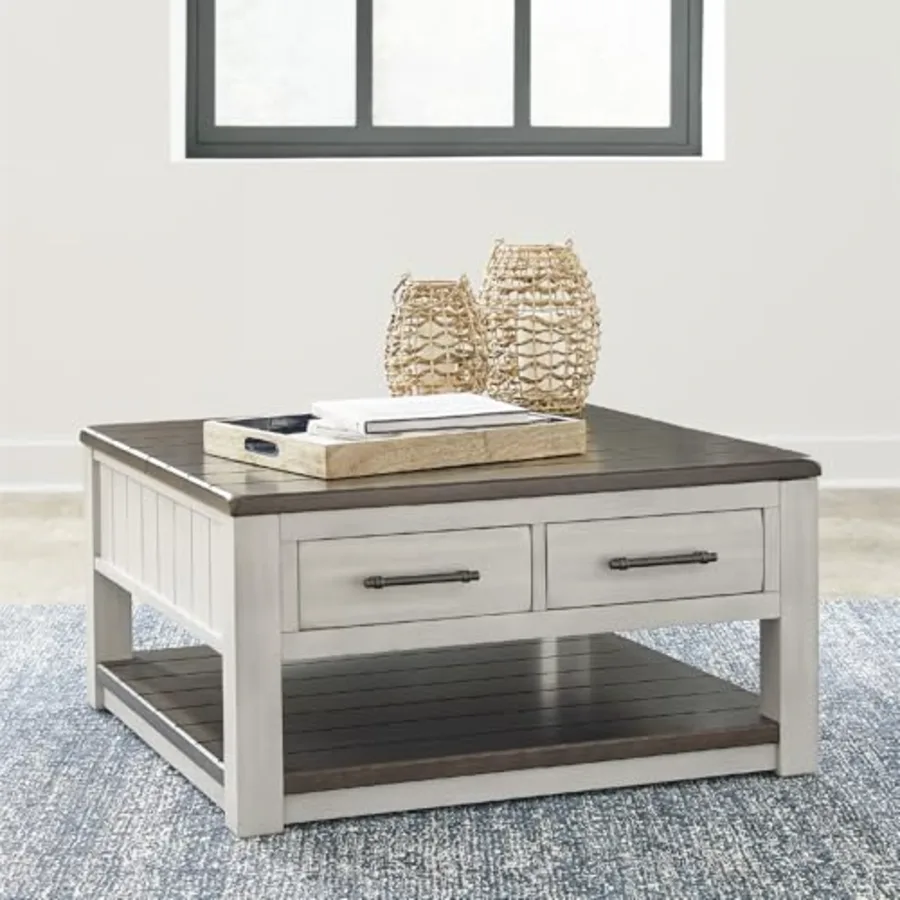 Lift-Top Coffee Table with Storage view 2