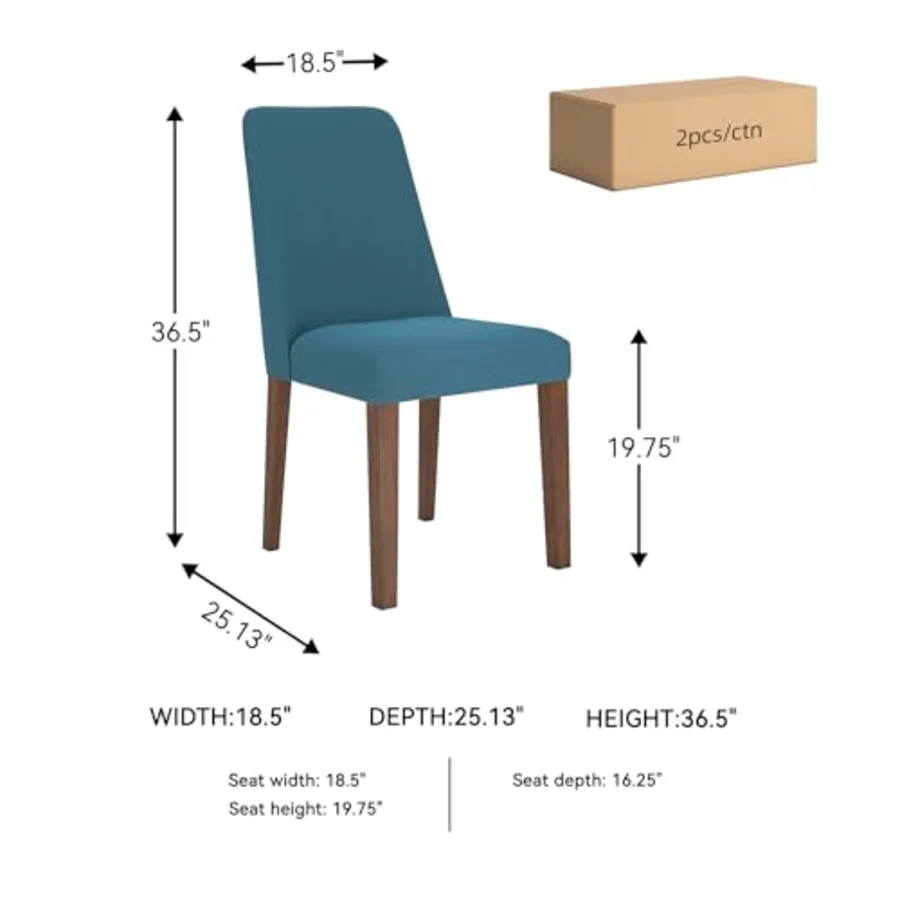 Lyncott Contemporary Dining Room Upholstered Side Chair view 3