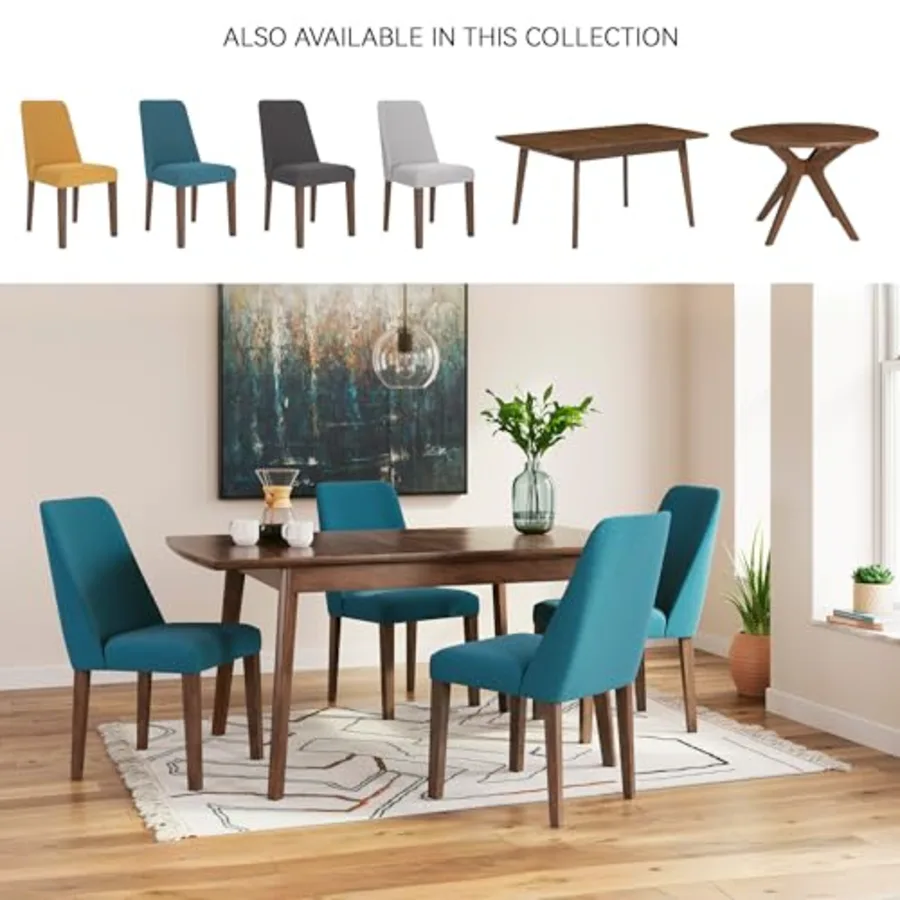 Lyncott Contemporary Dining Room Upholstered Side Chair view 5