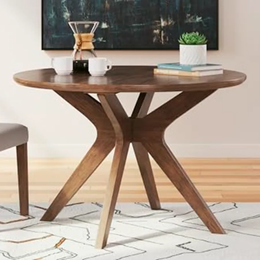 Lyncott Traditional Round Dining Room Table view 2