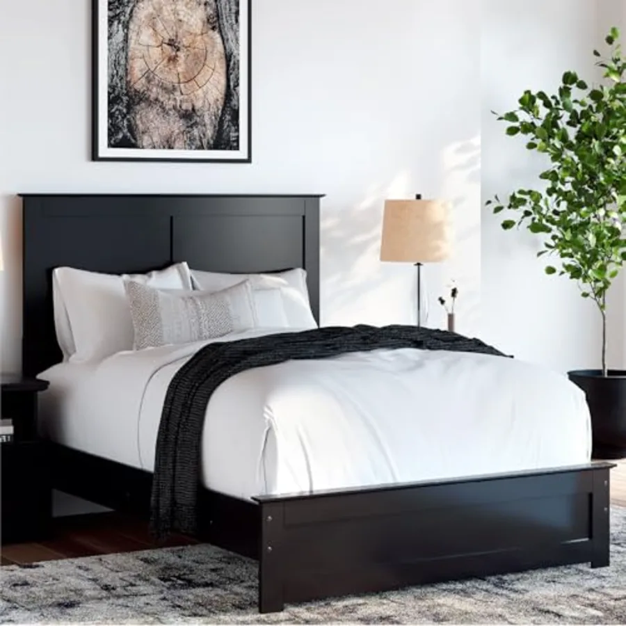 Maribel Transitional Queen Panel Bed view 2