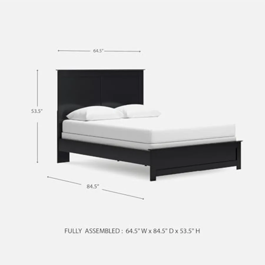 Maribel Transitional Queen Panel Bed view 3