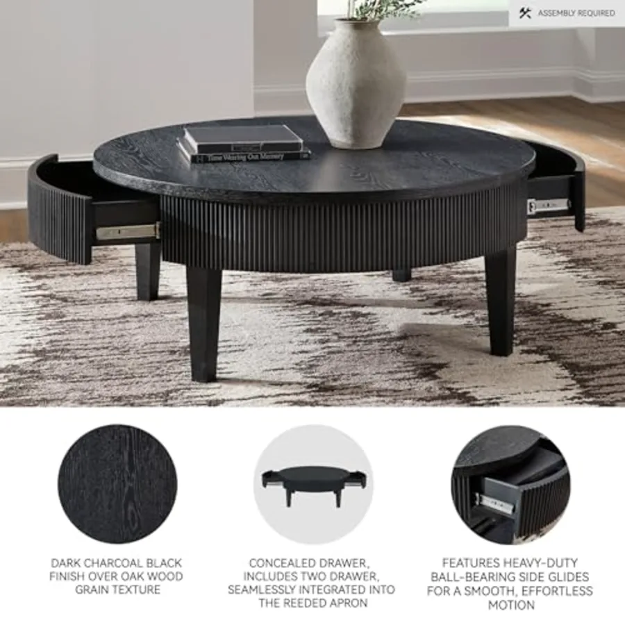 Marstream Modern Coffee Table with 4 Legs view 4