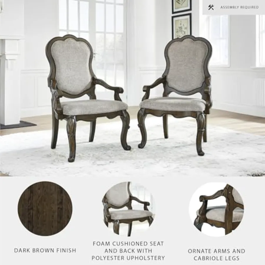 Maylee Dining Room Arm Chair view 4