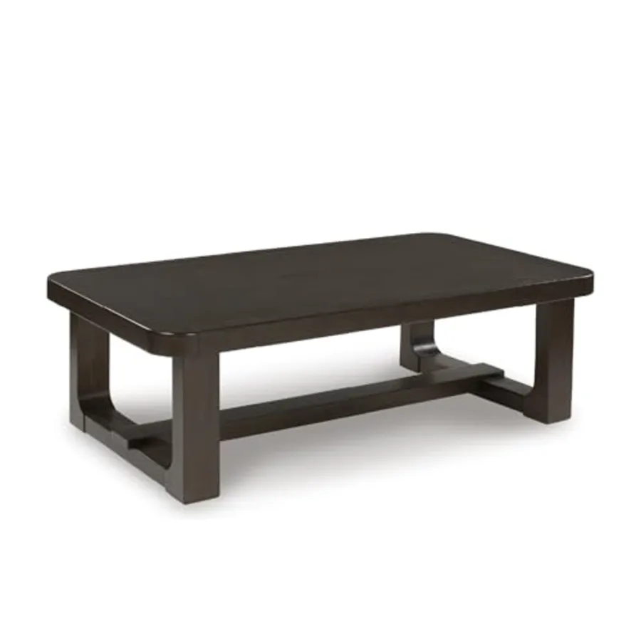 Modern Wood Rectangle Coffee Table