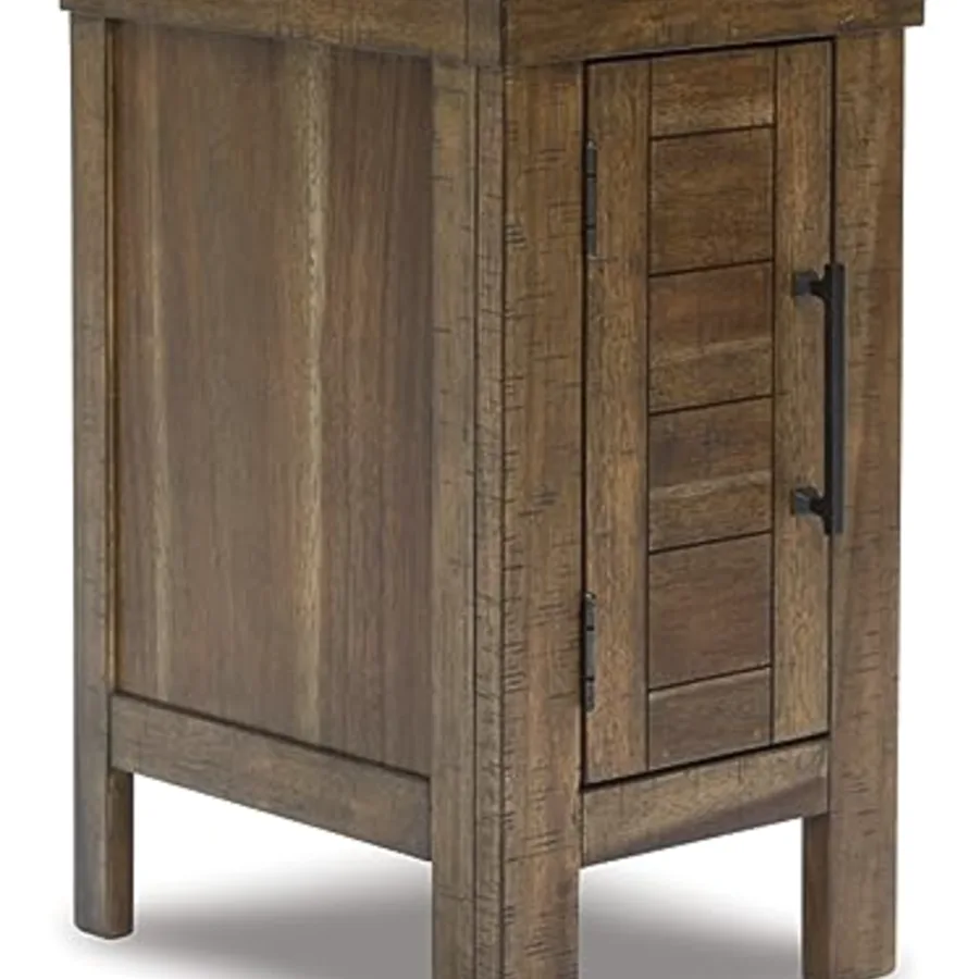 Moriville Chairside End Table with USB