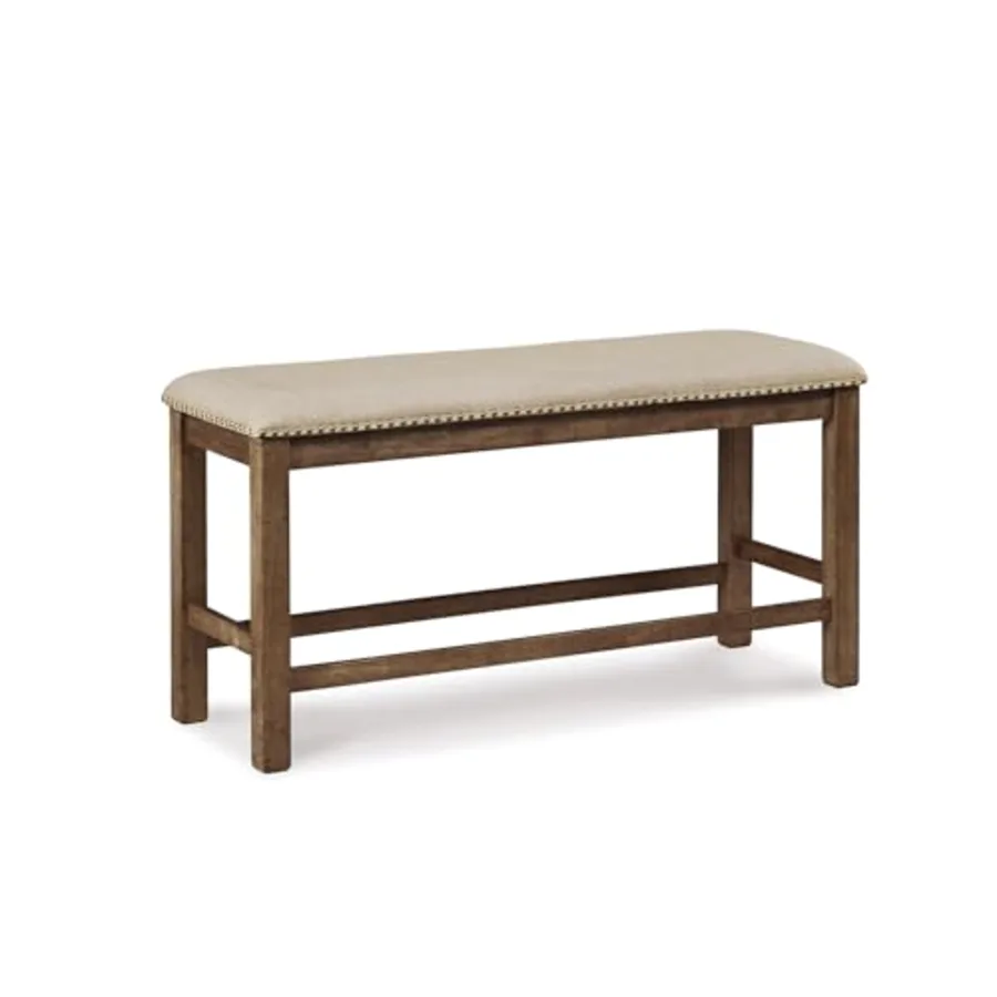 Morriville Counter Height Upholstered Dining Room Bench