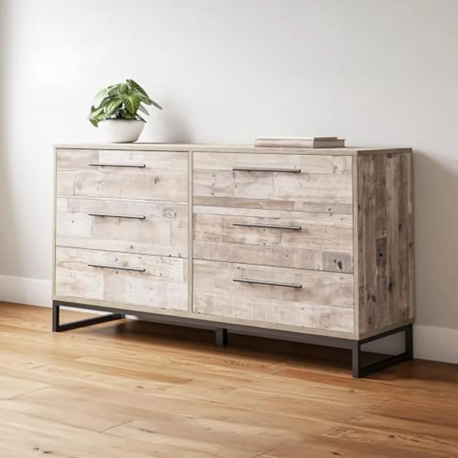 Neilsville 6 Drawer Dresser for Bedrooms view 2