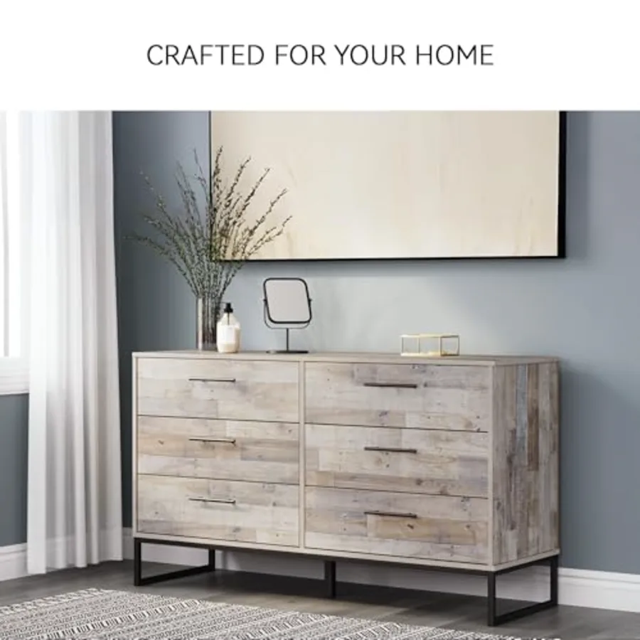 Neilsville 6 Drawer Dresser for Bedrooms view 5