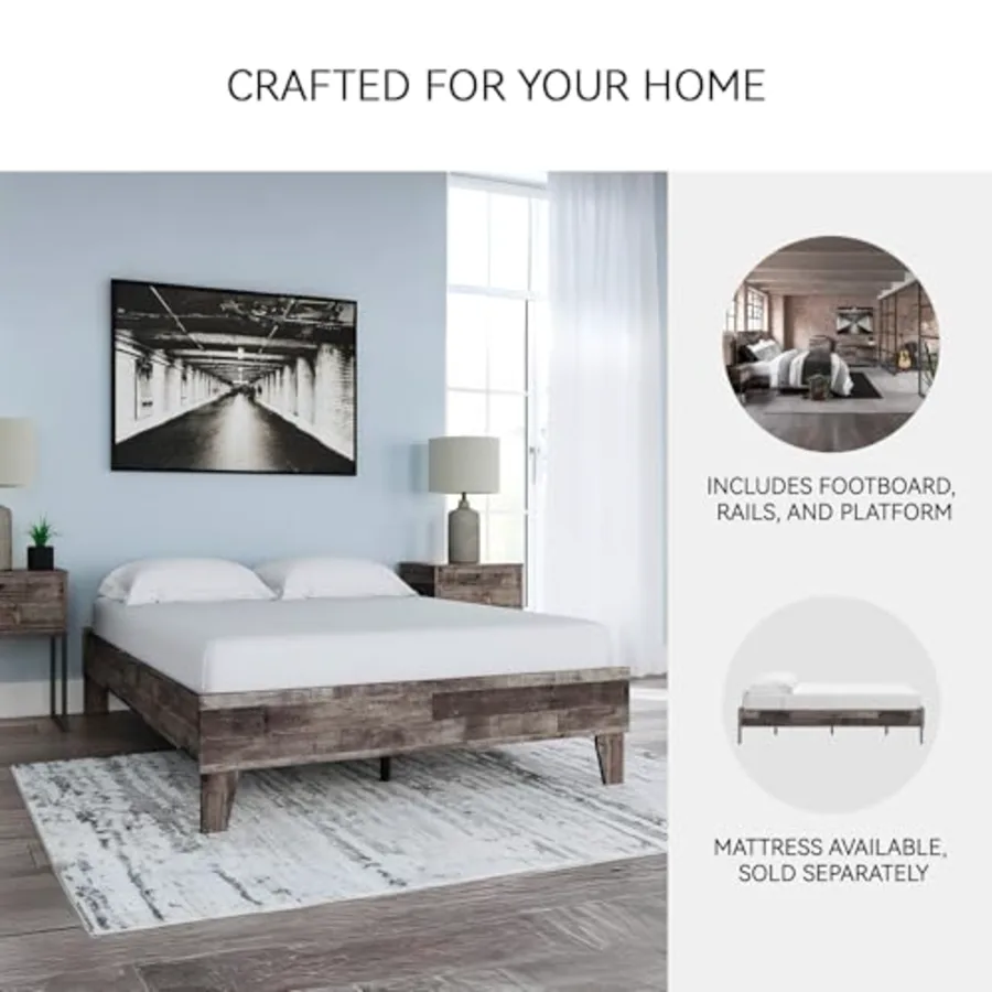 Neilsville Full Platform Bed Frame view 5