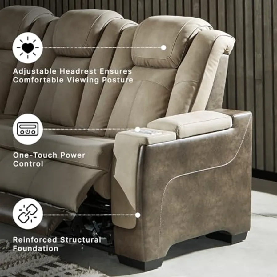 Next-Gen DuraPella Power Reclining Sofa view 4