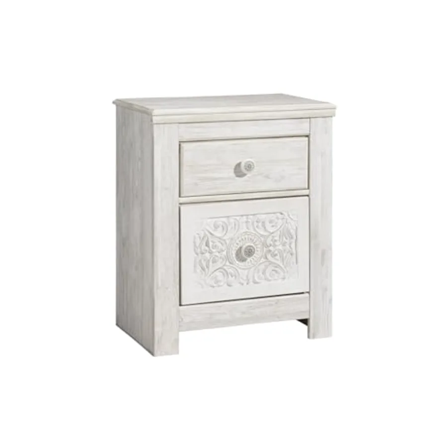 Nightstand Paxberry Boho Whitewash
