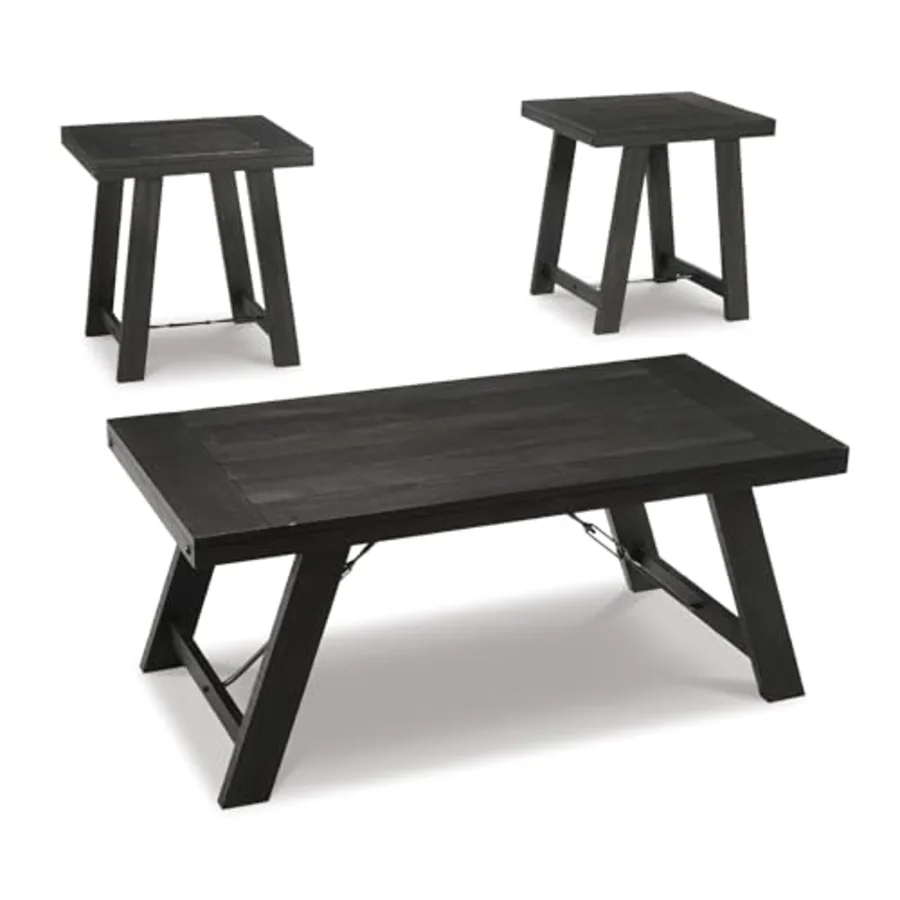 Noorbrook Farmhouse 3-Piece Table Set