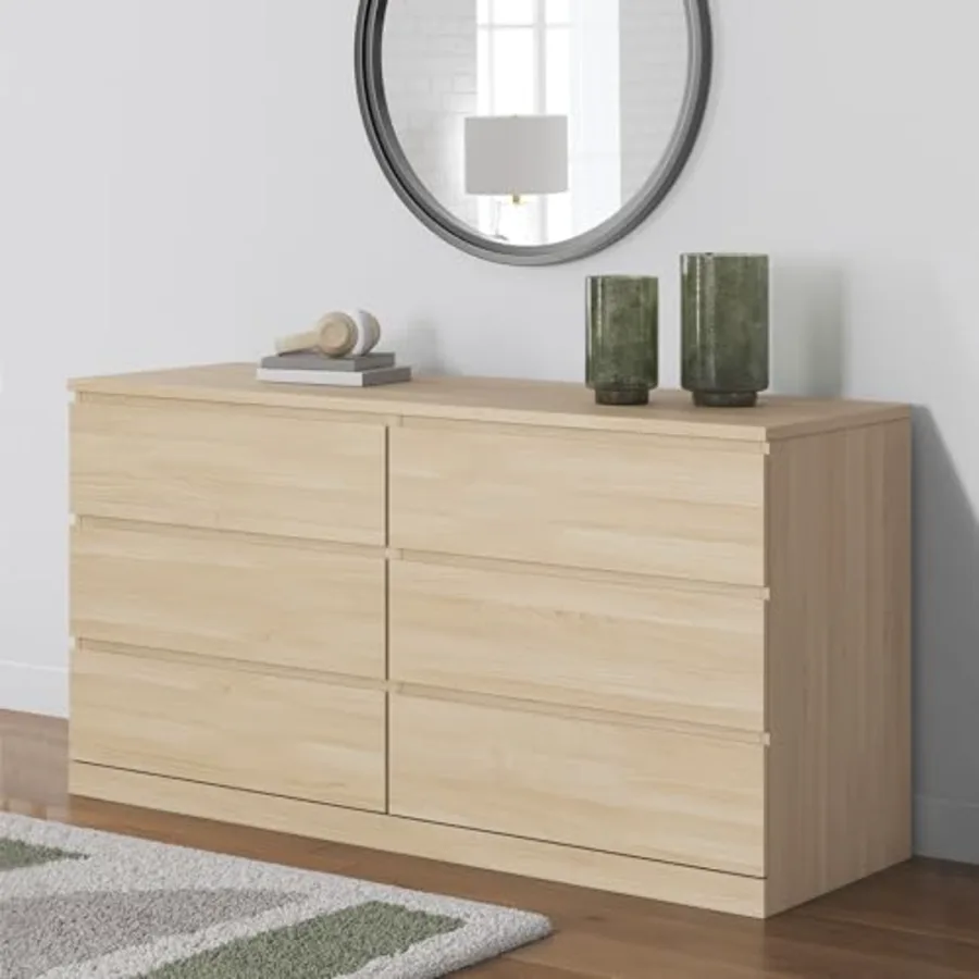 Onita 6 Drawer Bedroom Dresser view 2