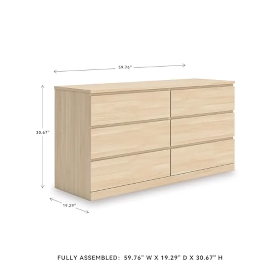 Onita 6 Drawer Bedroom Dresser view 3