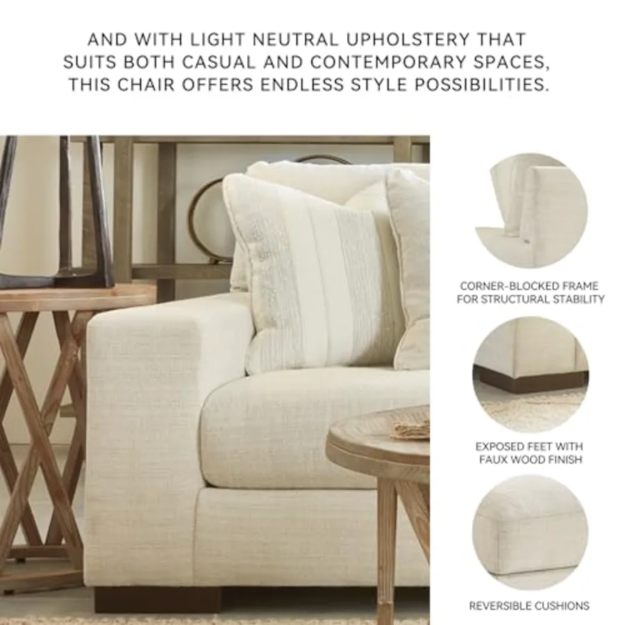 Oversized Accent Chair and a Half view 5
