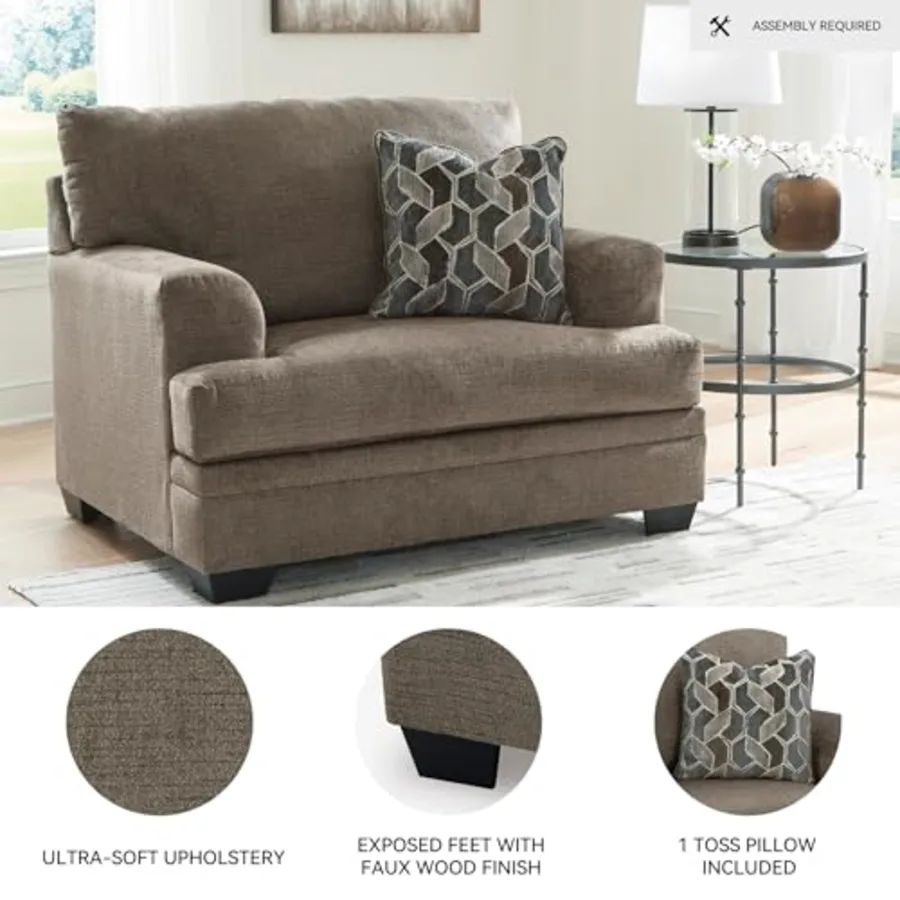 Oversized Chair and a Half view 3