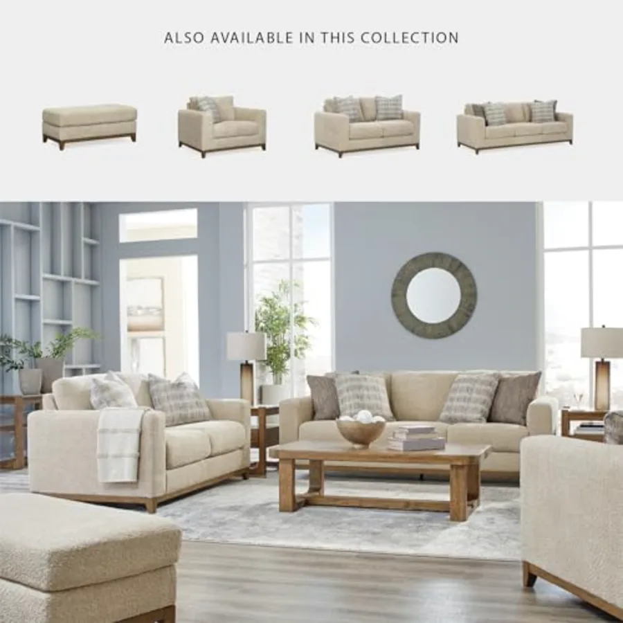 Parklynn Classic Upholstered Oversized Chair with 1 Accent view 5