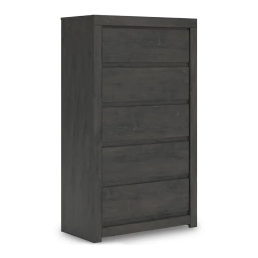 Parlayon Casual 5-Drawer Chest of Drawers with Safety Stop