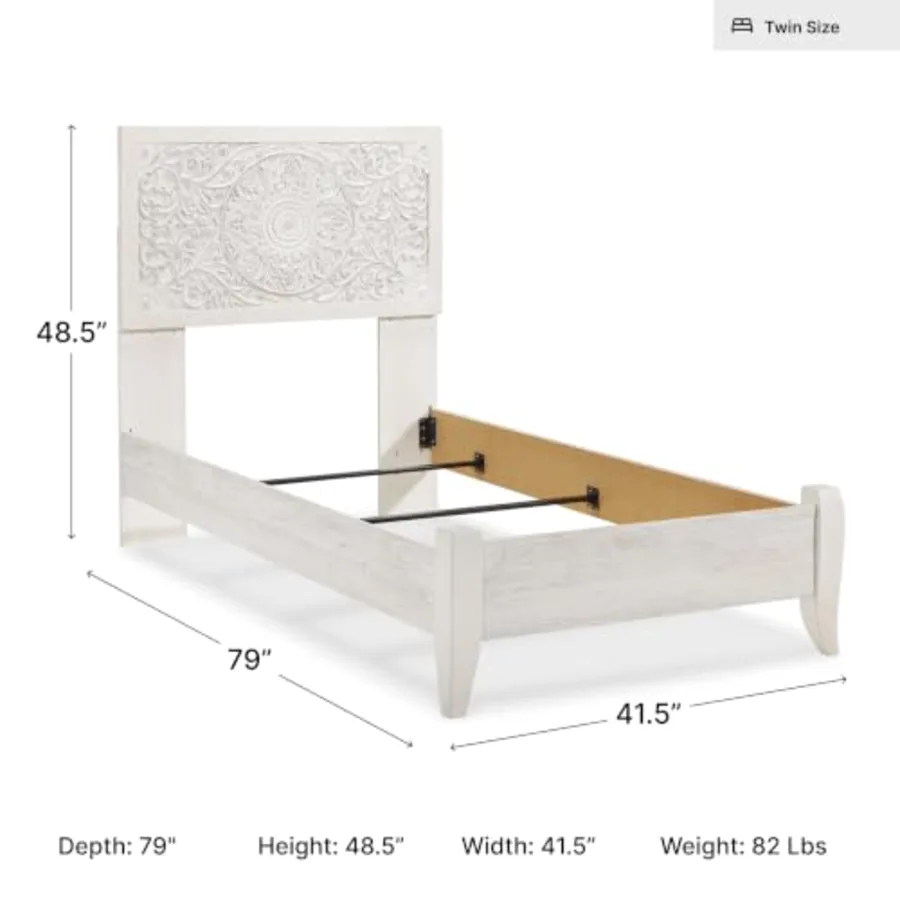 Paxberry Twin Panel Bed view 2