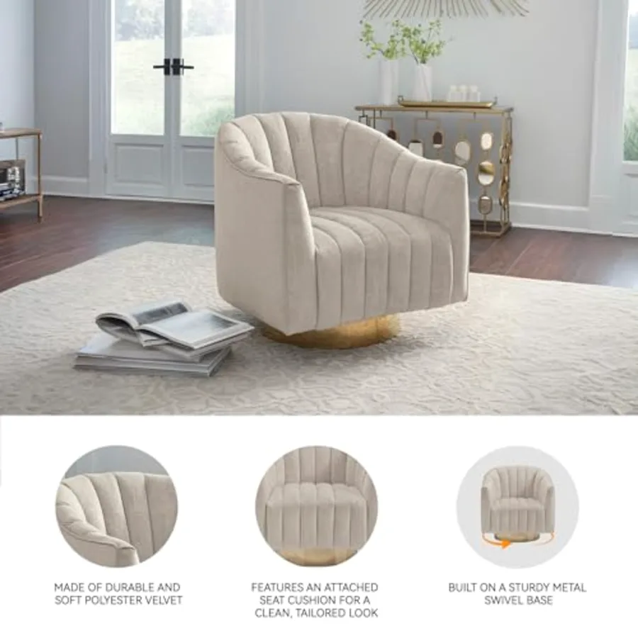 Penzlin Swivel Accent Chair view 4