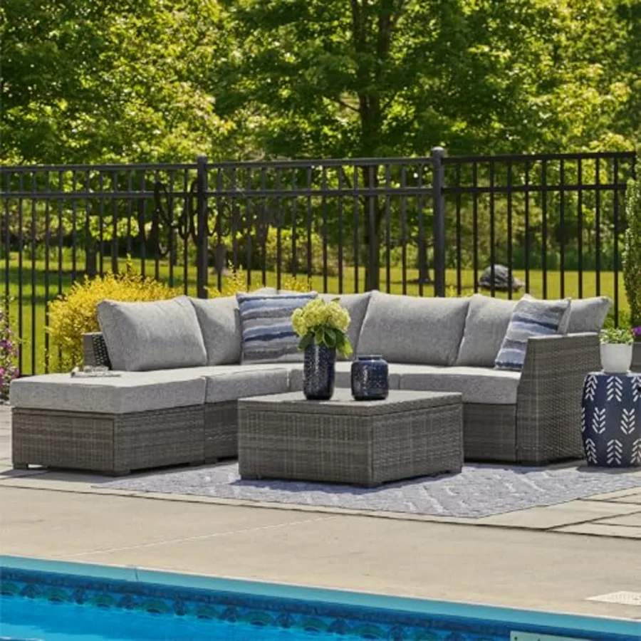 Petal Road 4-Piece Outdoor Patio Furniture Set view 2