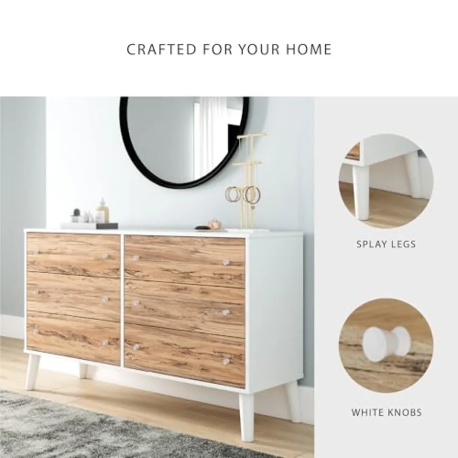 Piperton 6 Drawer Dresser view 5