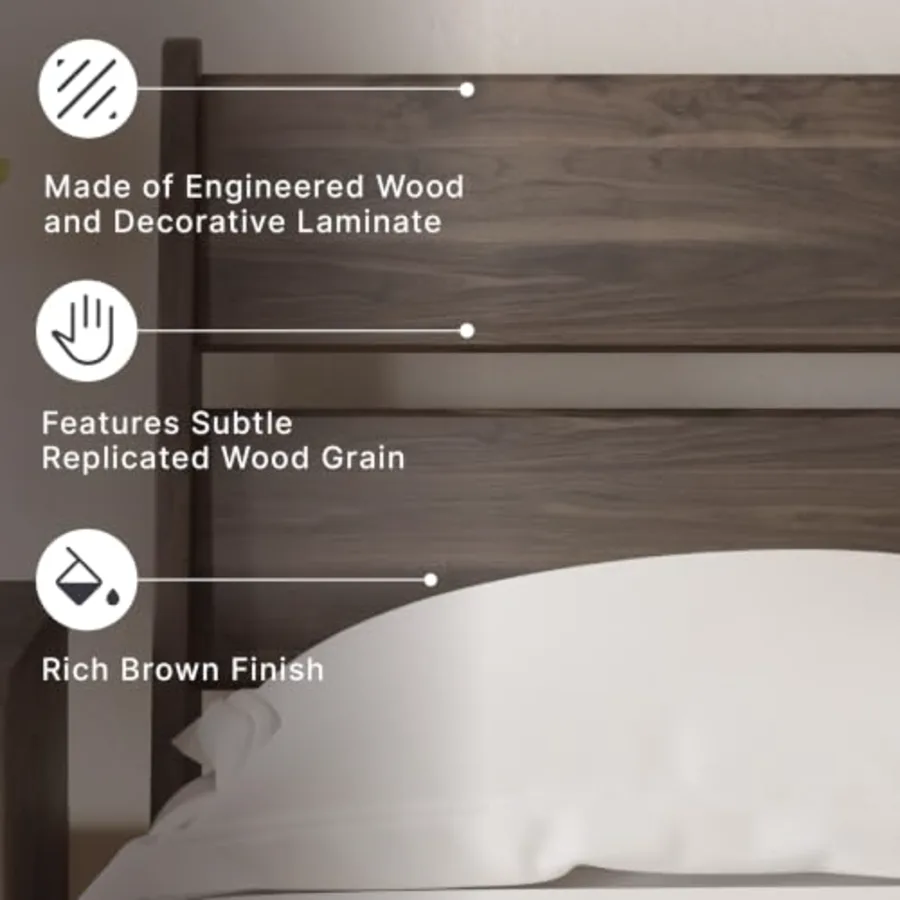 Platform Bed Frame with Headboard view 4