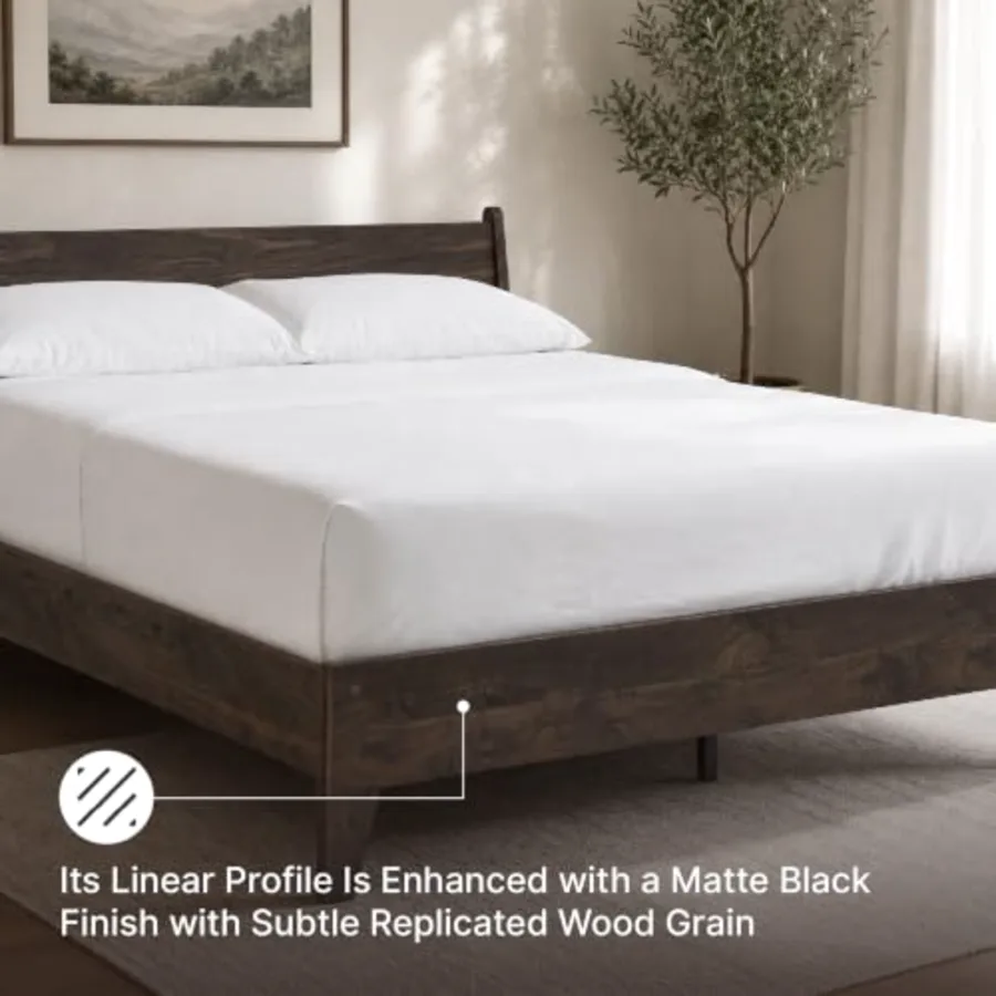 Platform Bed Frame with Headboard view 5