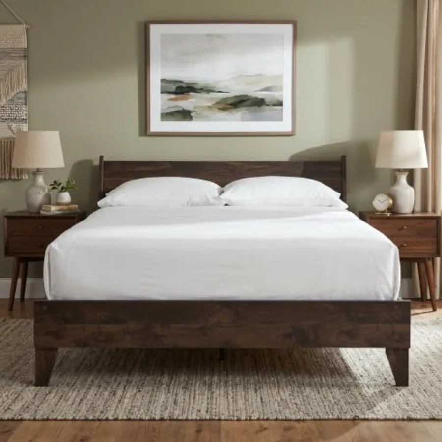 Platform Bed Frame with Headboard