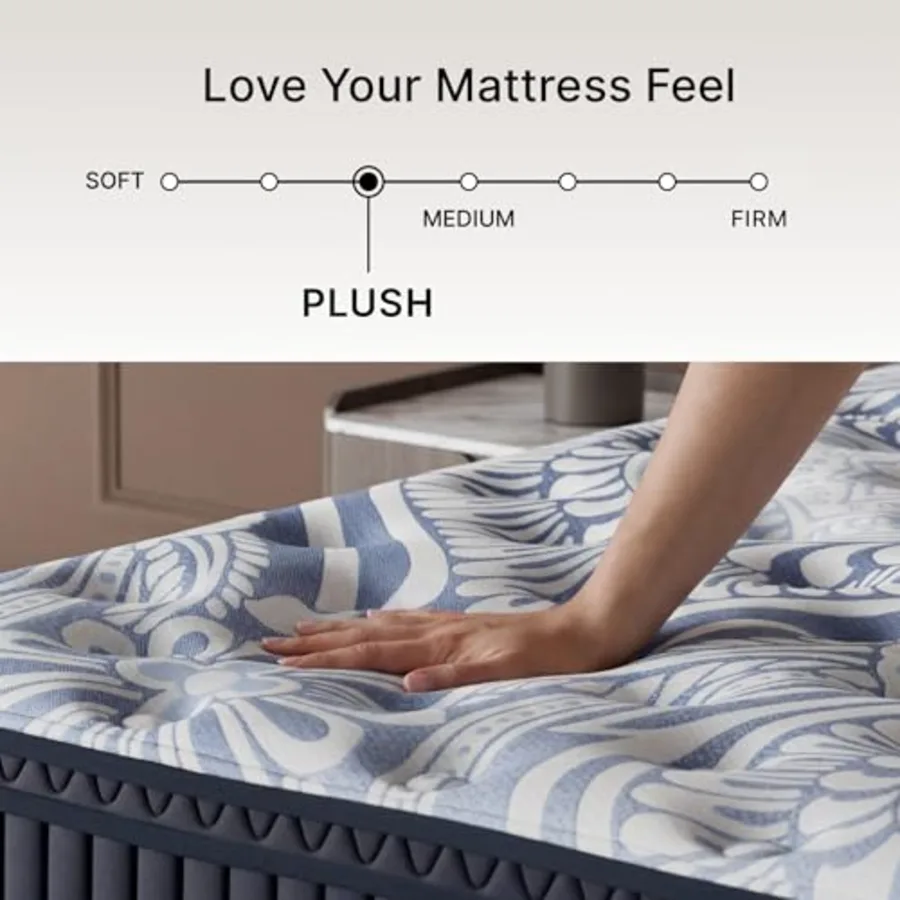 Plush Luxe 2.0 15 Inch Breathable Gel Latex Memory Foam view 5