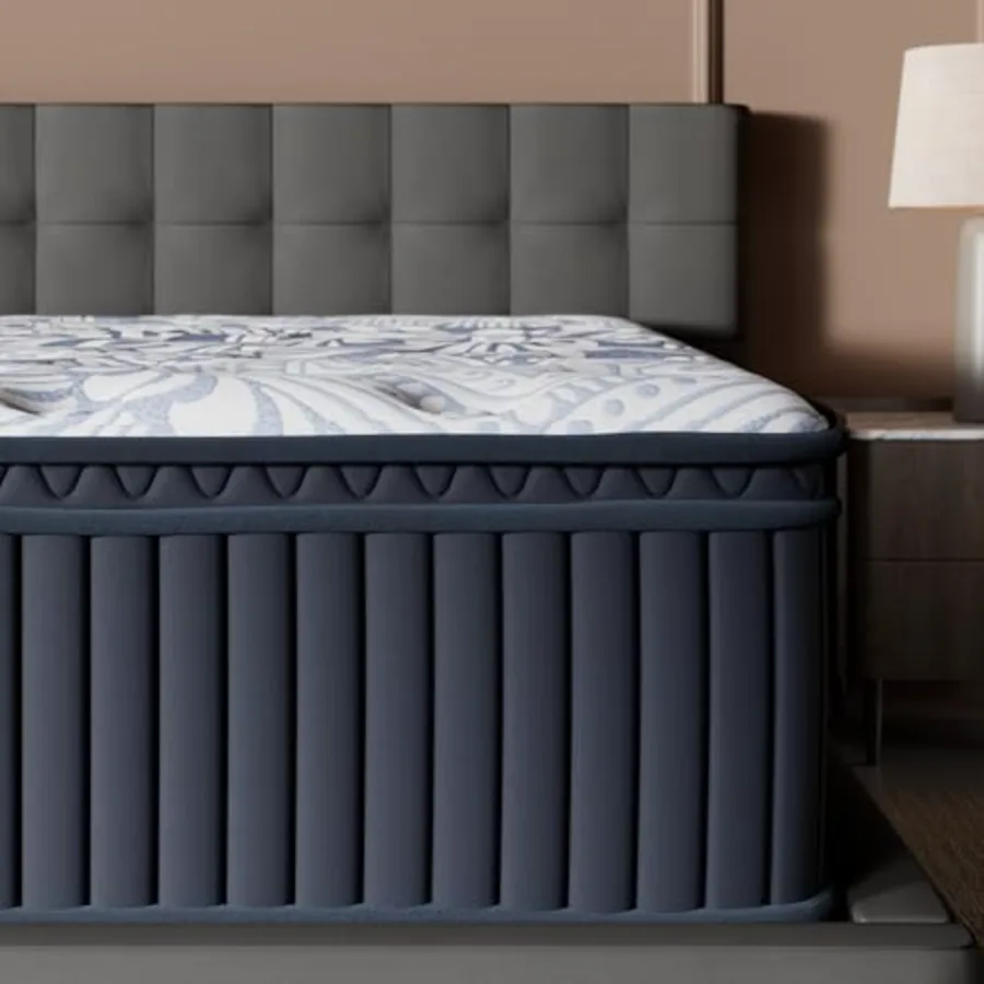 Plush Luxe 2.0 15 Inch Breathable Gel Latex Memory Foam