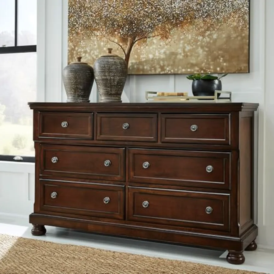 Porter 7-Drawer Wood Bedroom Dresser view 2