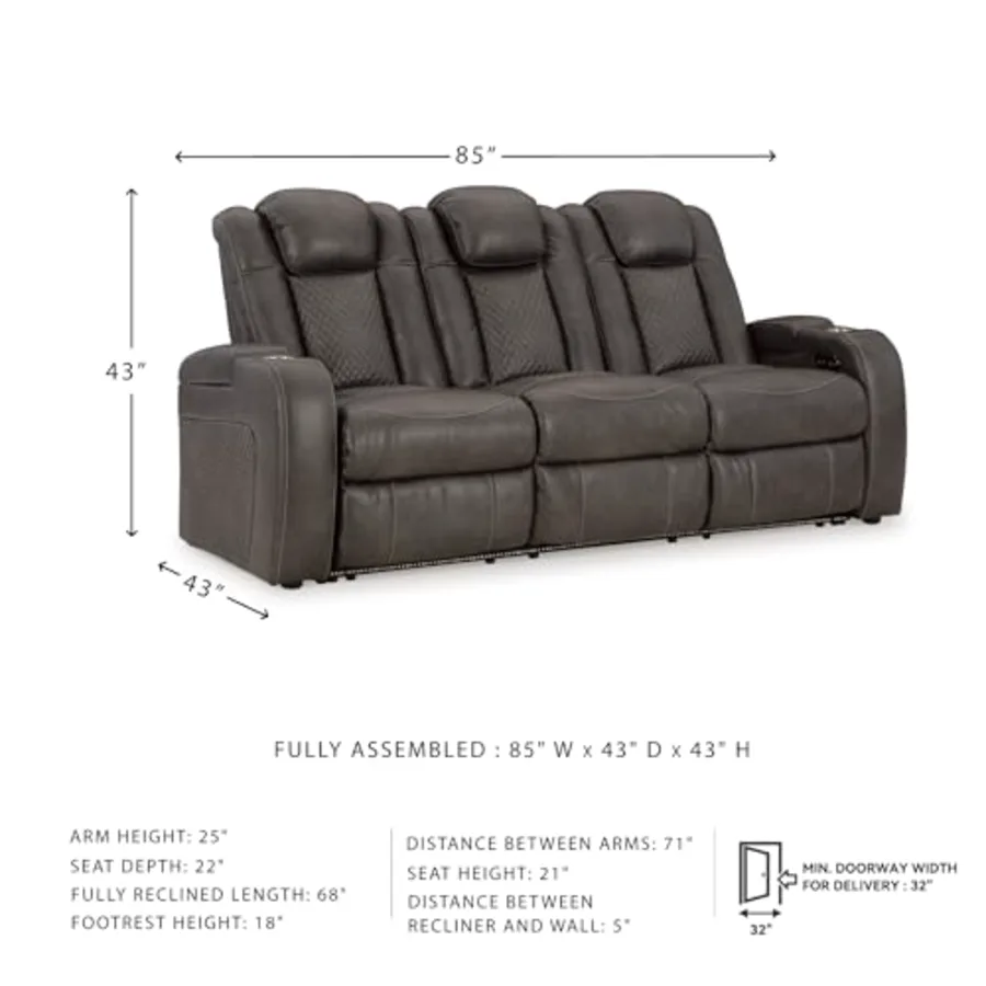 Power Reclining Sofa view 3
