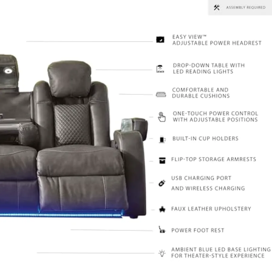 Power Reclining Sofa view 4