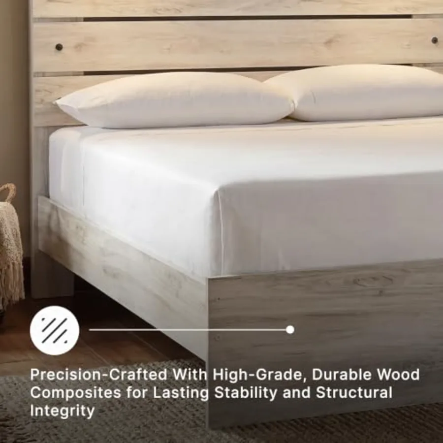 Queen Bed Frame with Headboard view 4
