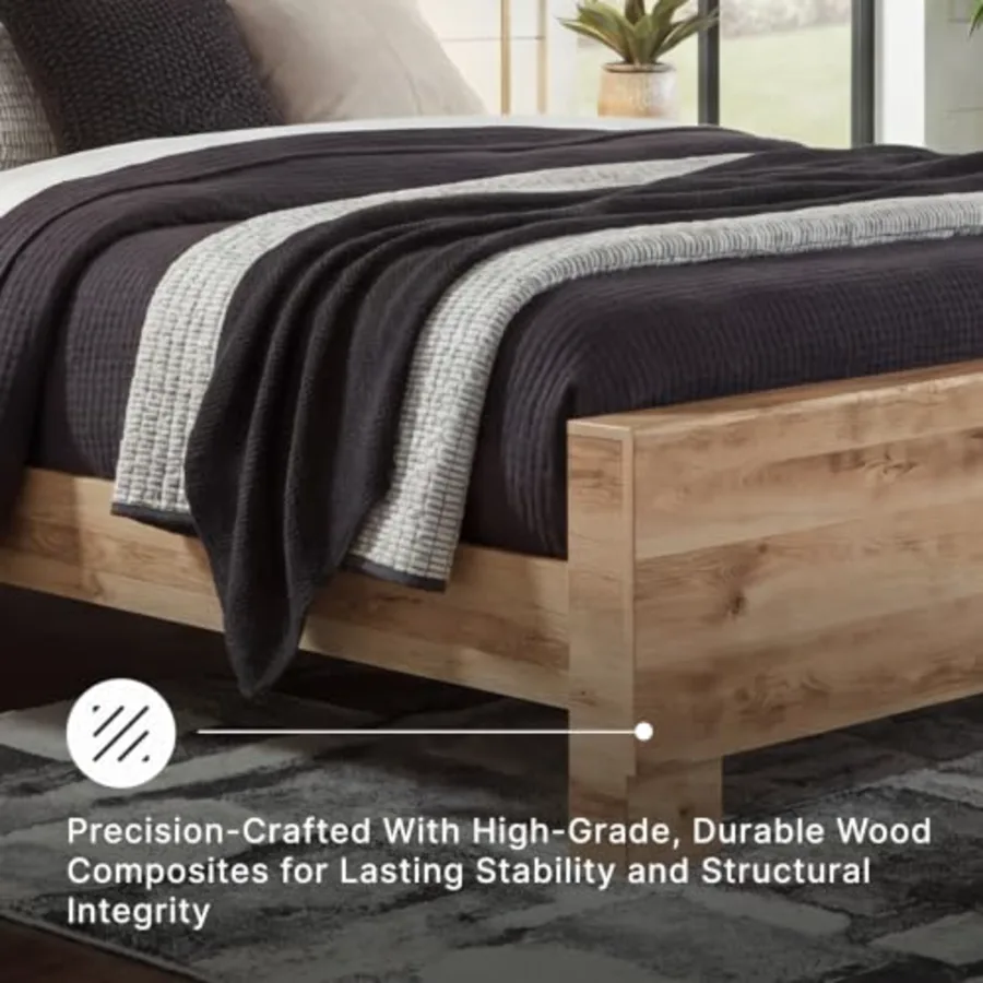 Queen Bed Frame with Headboard view 4