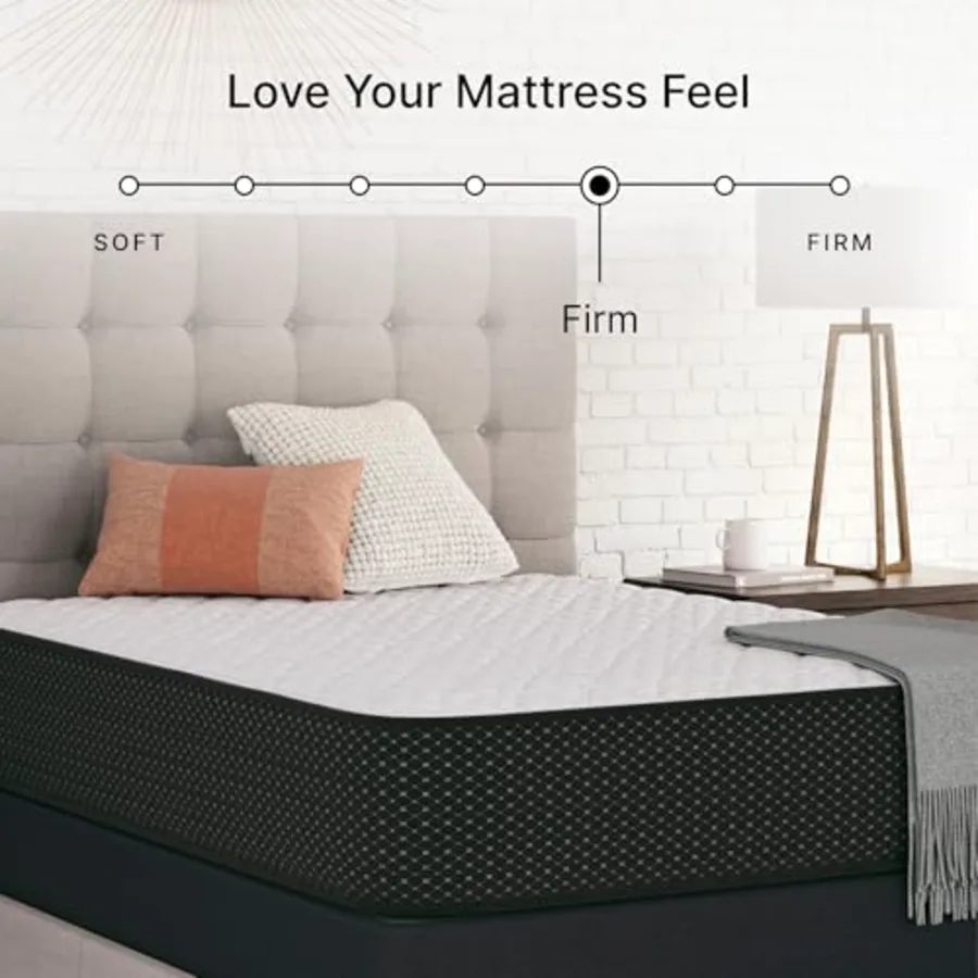Queen Firm 12 Inch Hybrid Mattress with Gel Memory Foam view 2