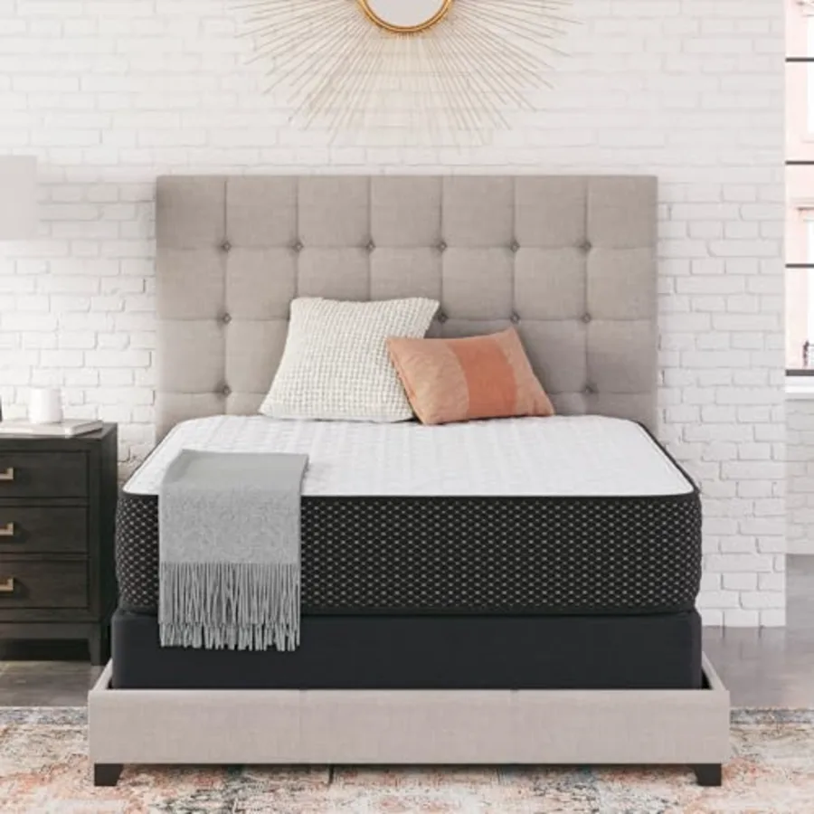 Queen Firm 12 Inch Hybrid Mattress with Gel Memory Foam
