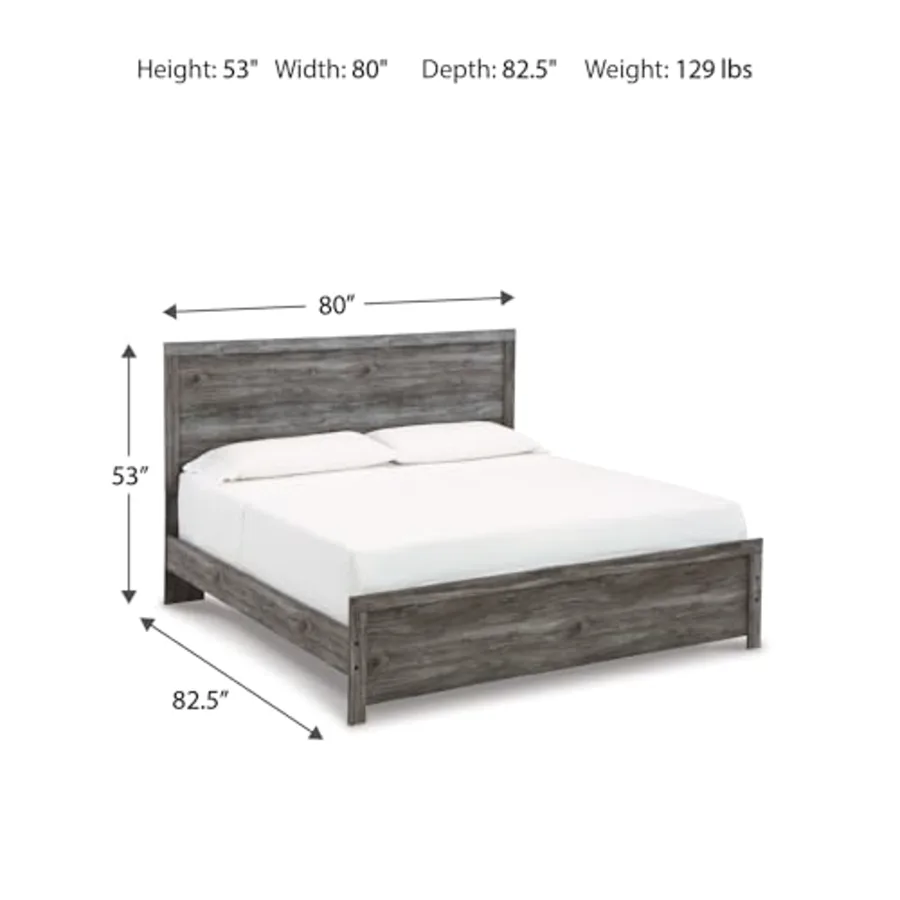 Queen Panel Bed Frame view 3