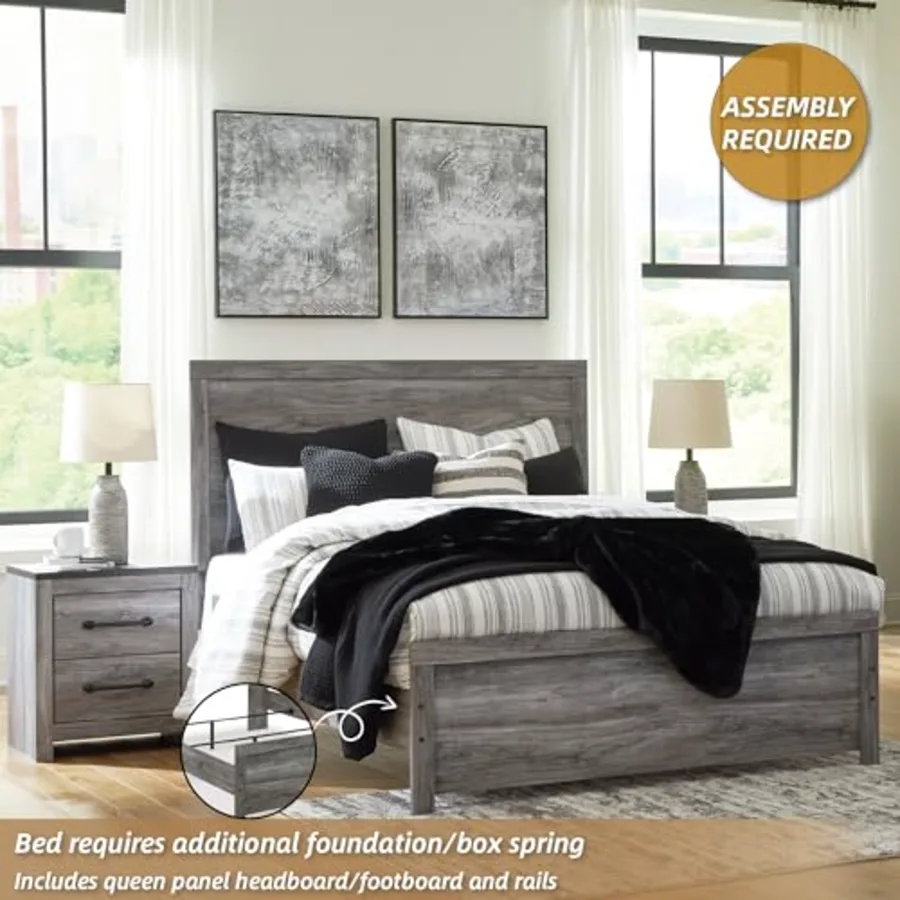 Queen Panel Bed Frame view 4