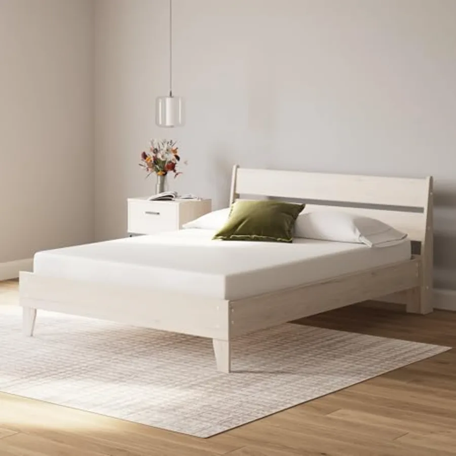 Queen Size 8 Inch Medium Firm Charcoal Gel & Green Tea view 5