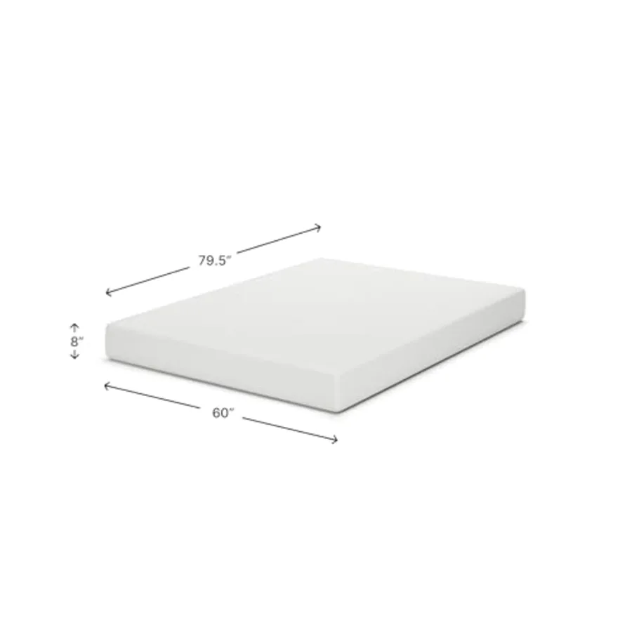 Queen Size Chime 8 Inch Medium Firm Gel Memory Foam Mattress view 2