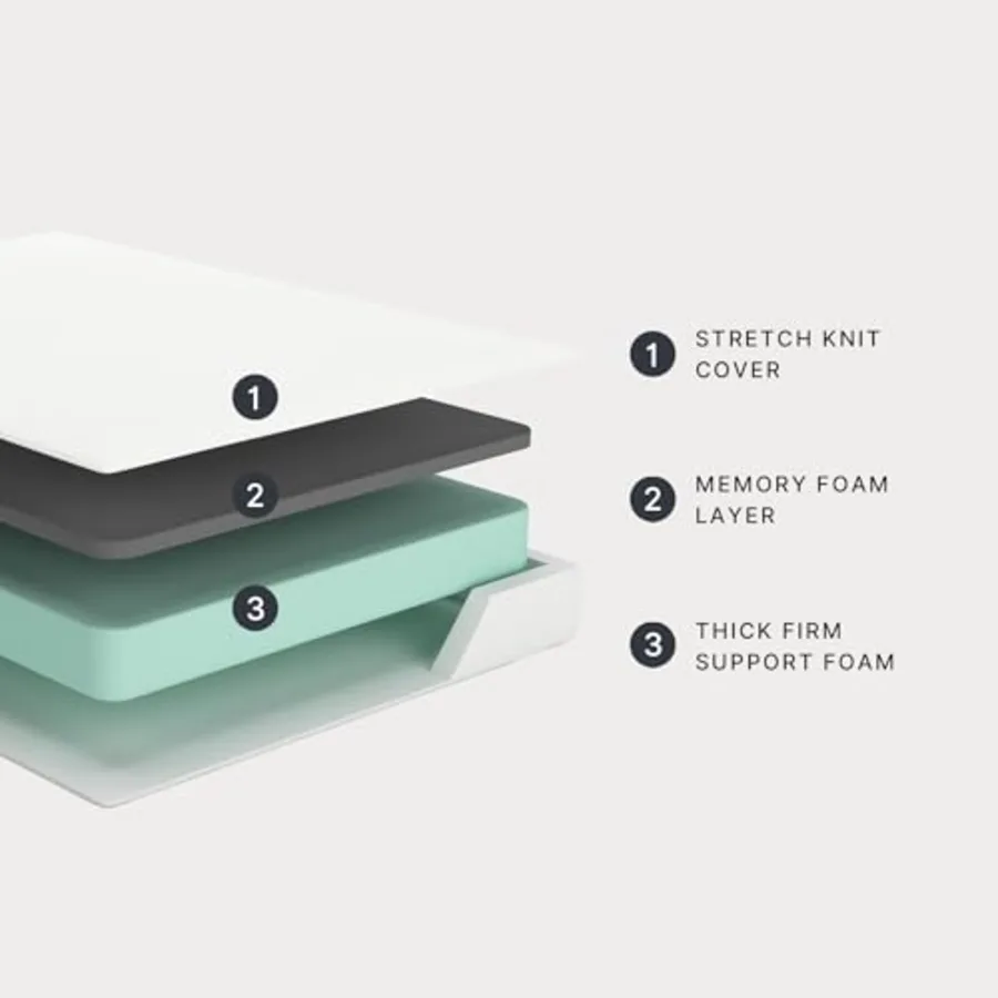 Queen Size Chime 8 Inch Medium Firm Gel Memory Foam Mattress view 3