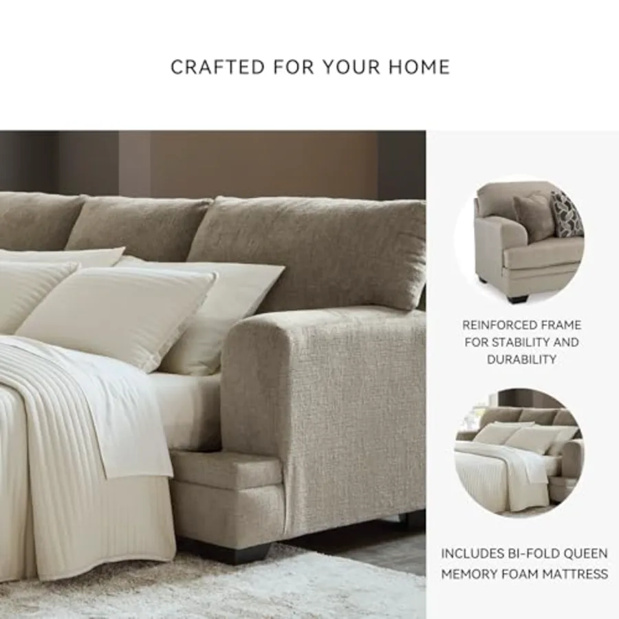 Queen Sofa Sleeper Pull Out Couch view 4