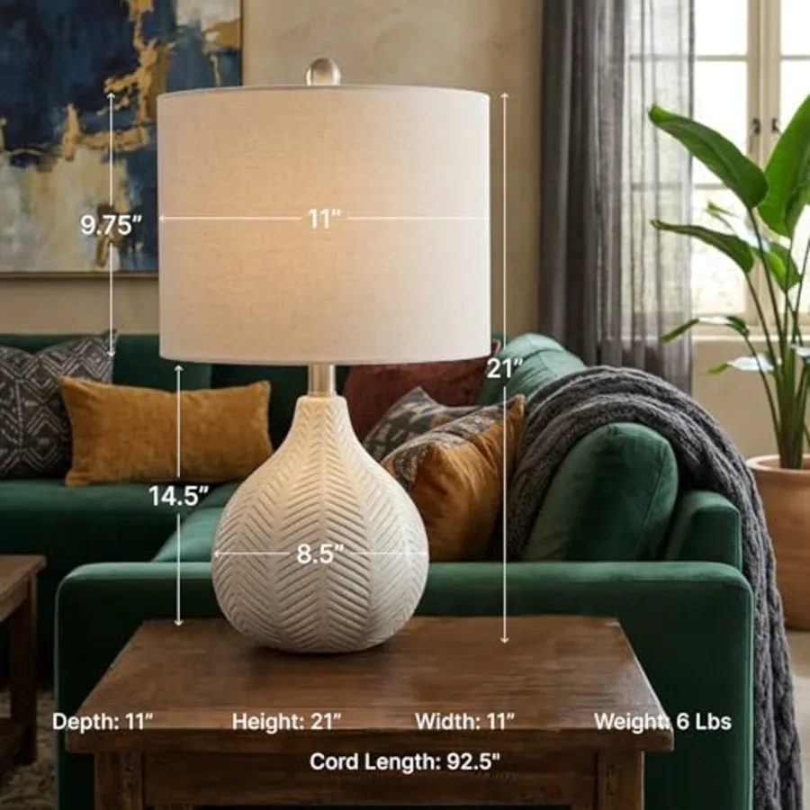 Rainermen Casual Ceramic Table Lamp view 2